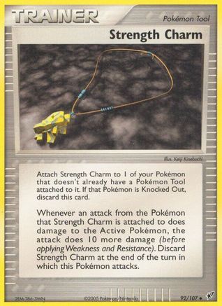 Strength Charm (92/107) [Deoxys] Reverse Holofoil - Uncommon