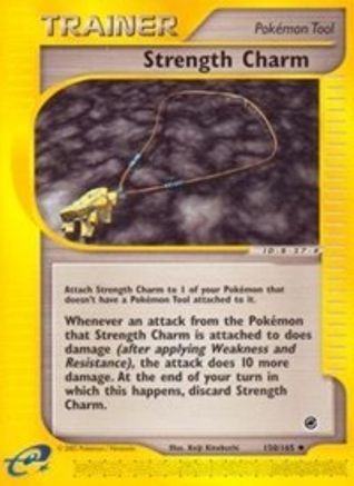 Strength Charm (150/165) [Expedition] Reverse Holofoil - Uncommon