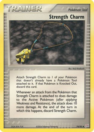 Strength Charm (74/95) [Team Magma vs Team Aqua] Reverse Holofoil - Uncommon