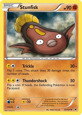 Stunfisk (68/101) [Noble Victories] - Uncommon