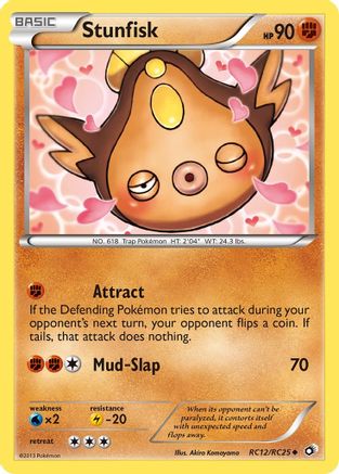 Stunfisk (RC12/113) [Legendary Treasures Radiant Collection] Holofoil - Uncommon