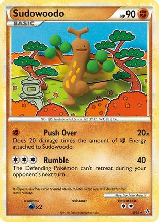 Sudowoodo (9/95) [Unleashed] Holofoil - Holo Rare