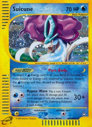 Suicune (H25) (H25/147) [Aquapolis] Holofoil - Holo Rare