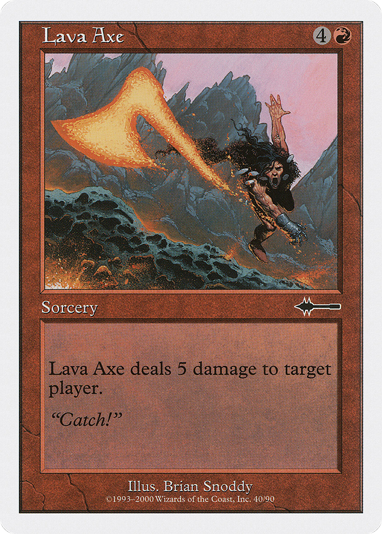 Lava Axe (BTD-040) [Beatdown Box Set]