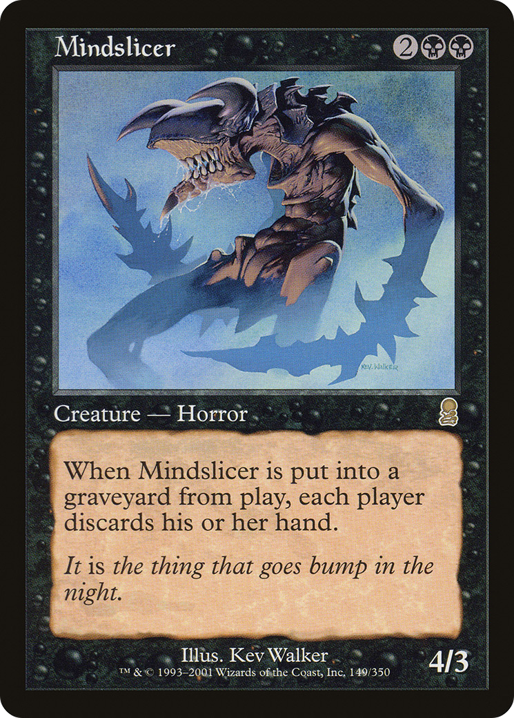 Mindslicer (ODY-149) [Odyssey] Foil