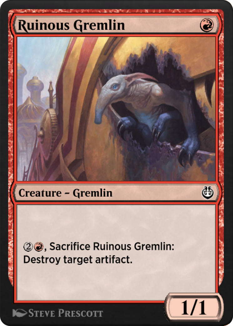 Ruinous Gremlin (KLR-142) [Kaladesh Remastered]