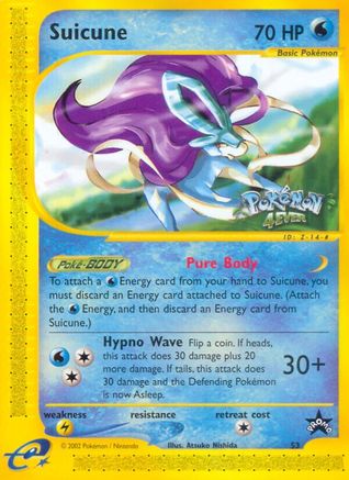 Suicune (053/53) [WoTC Promo] - Promo