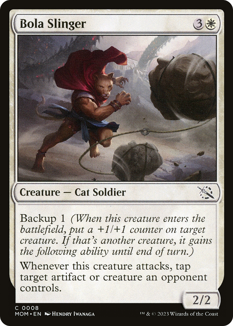 Bola Slinger (MOM-008) [March of the Machine] Foil