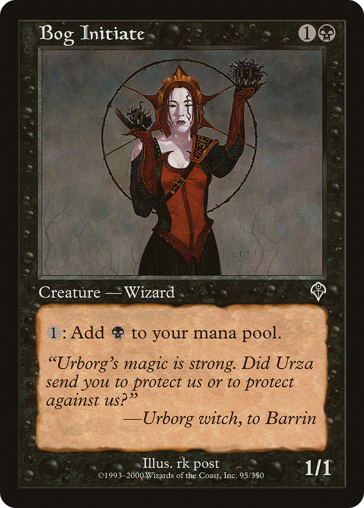 Bog Initiate (INV-095) [Invasion] Foil