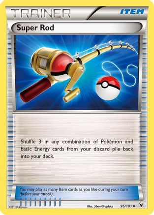 Super Rod (095/101) [Noble Victories] Reverse Holofoil - Uncommon
