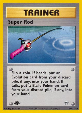 Super Rod (103/111) [Neo Genesis] 1st Edition - Common