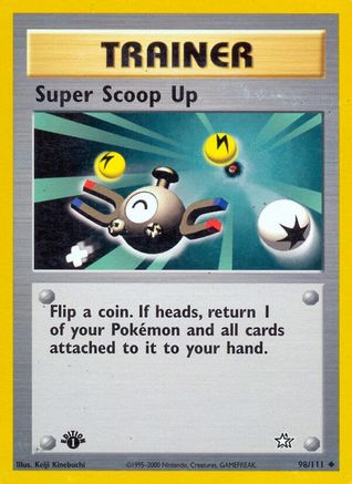 Super Scoop Up (098/111) [Neo Genesis] 1st Edition - Uncommon
