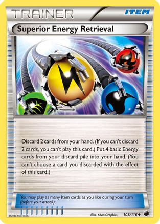 Superior Energy Retrieval (103/116) [Plasma Freeze] - Uncommon