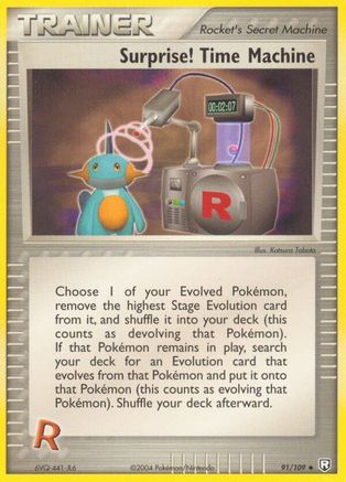 Surprise! Time Machine (091/109) [Team Rocket Returns] - Uncommon