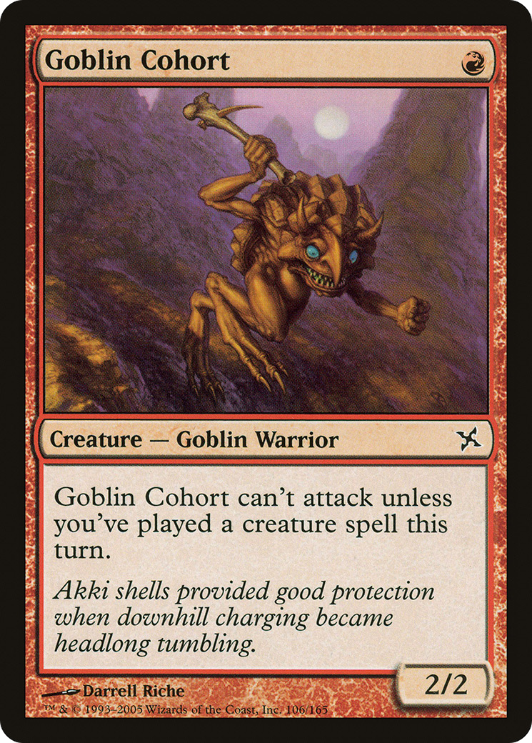 Goblin Cohort (BOK-106) [Betrayers of Kamigawa] Foil