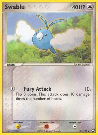Swablu (66/108) [Power Keepers] - Common