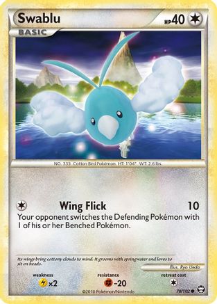Swablu (78/102) [Triumphant] Reverse Holofoil - Common