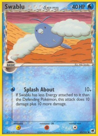 Swablu (Delta Species) (065/101) [Dragon Frontiers] - Common
