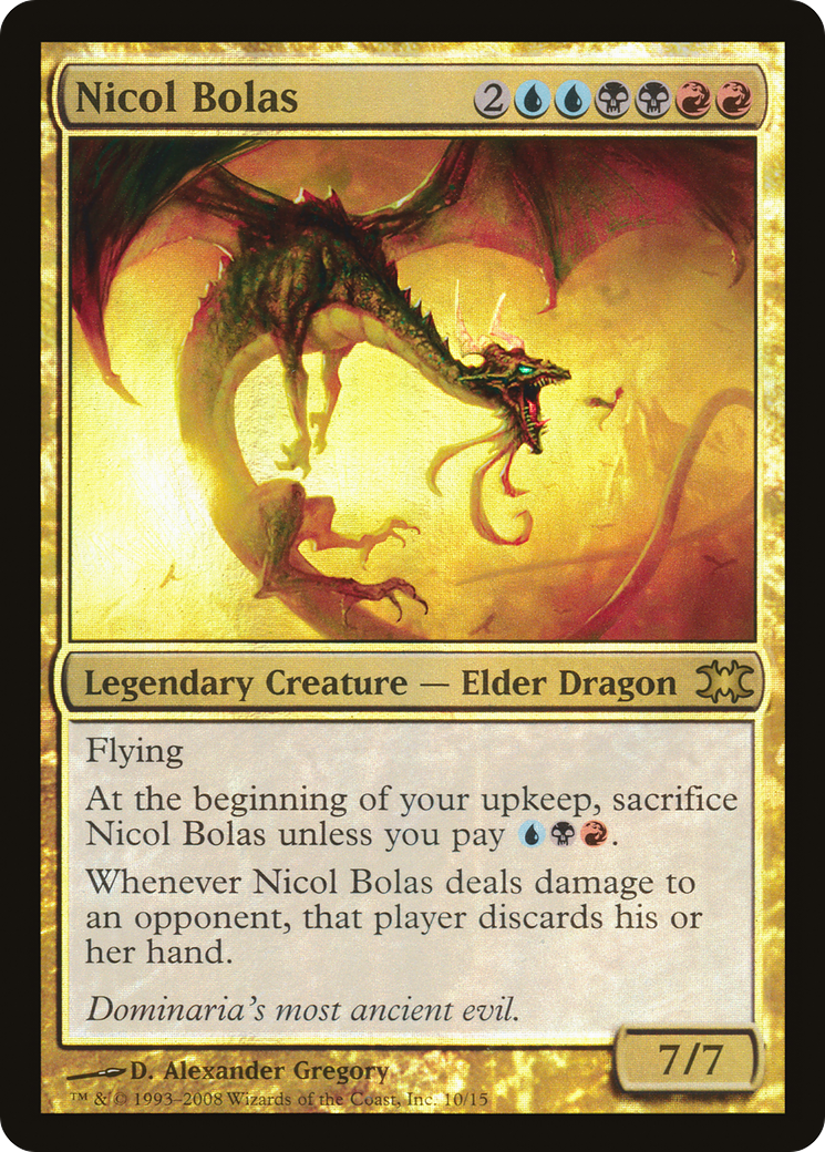 Nicol Bolas (DRB-010) [From the Vault: Dragons] Foil