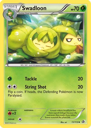 Swadloon (11/113) [Legendary Treasures] - Uncommon