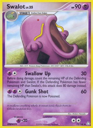 Swalot (72/146) [Legends Awakened] Reverse Holofoil - Uncommon