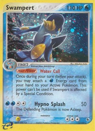 Swampert (13/109) [Ruby and Sapphire] Holofoil - Holo Rare