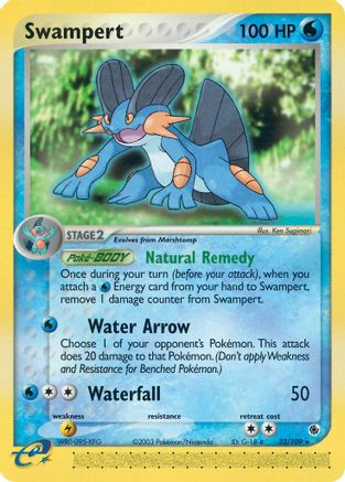 Swampert (023/109) [Ruby and Sapphire] - Rare