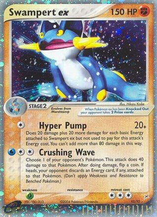 Swampert ex (95/95) [Team Magma vs Team Aqua] Holofoil - Ultra Rare