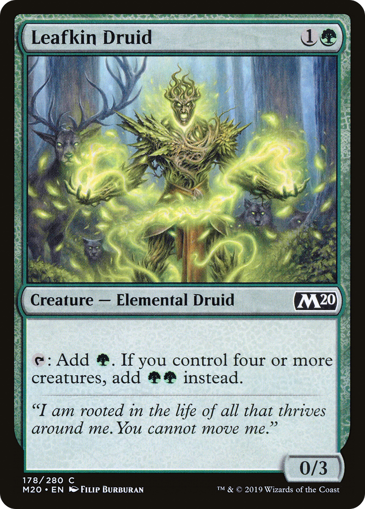 Leafkin Druid (M20-178) [Core Set 2020]