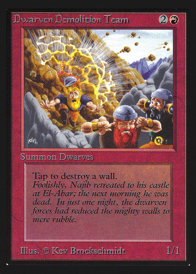 Dwarven Demolition Team (CE) [Collectors' Edition]