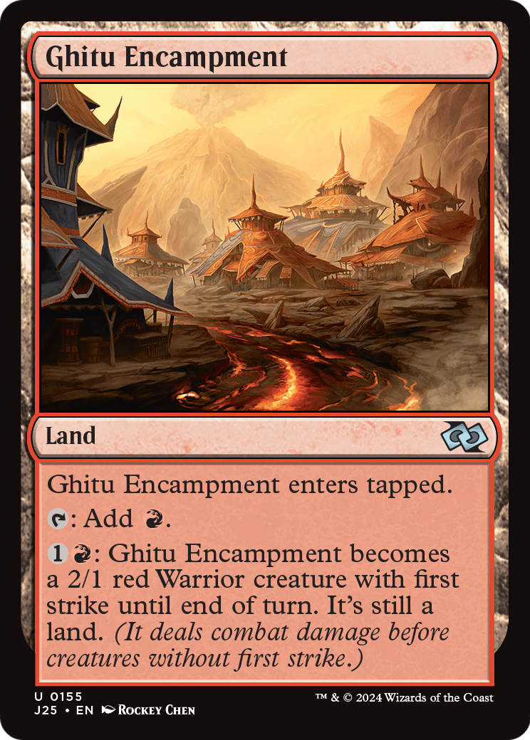 Ghitu Encampment (J25-155) [Foundations Jumpstart]