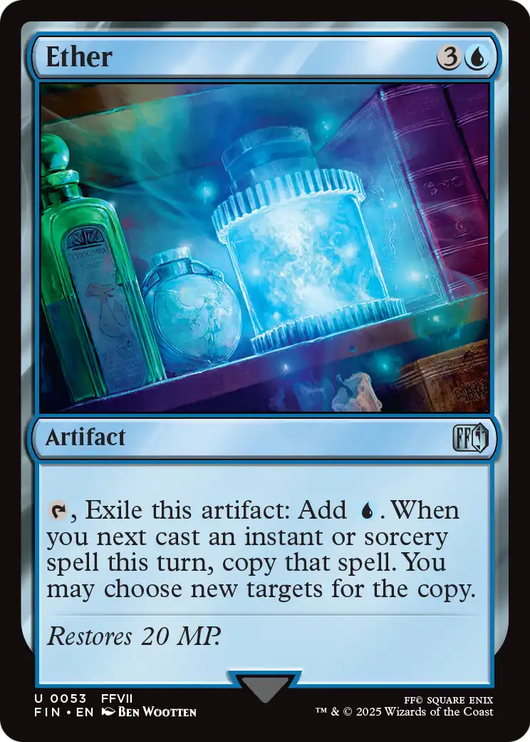 Ether (FIN-053) [FINAL FANTASY] Foil