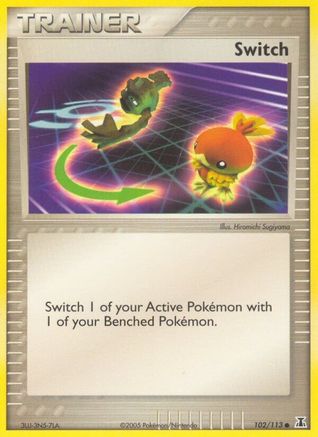 Switch (102/113) [Delta Species] Reverse Holofoil - Common