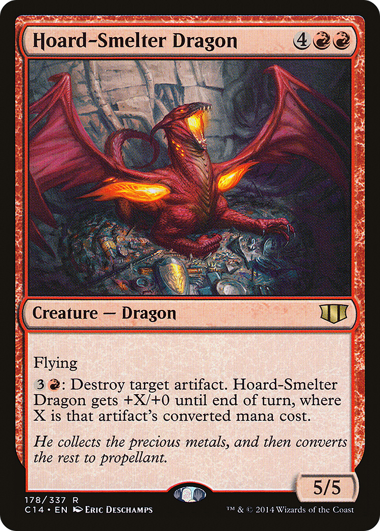 Hoard-Smelter Dragon (C14-178) [Commander 2014]