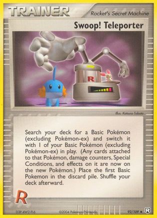 Swoop! Teleporter (092/109) [Team Rocket Returns] - Uncommon