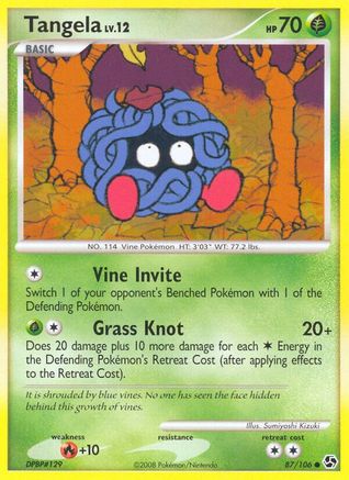 Tangela (87/106) [Great Encounters] - Common