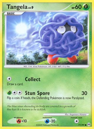 Tangela (077/99) [Arceus] Reverse Holofoil - Common