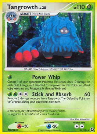 Tangrowth (10/106) [Great Encounters] Holofoil - Holo Rare