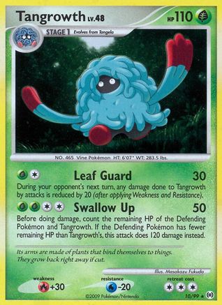 Tangrowth (010/99) [Arceus] Holofoil - Holo Rare