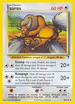 Tauros (65/110) [Legendary Collection] - Uncommon