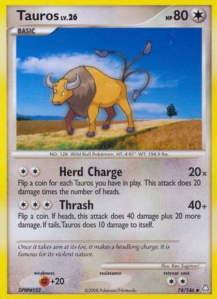 Tauros (74/146) [Legends Awakened] - Uncommon