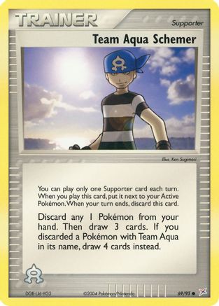 Team Aqua Schemer (069/95) [Team Magma vs Team Aqua] - Common