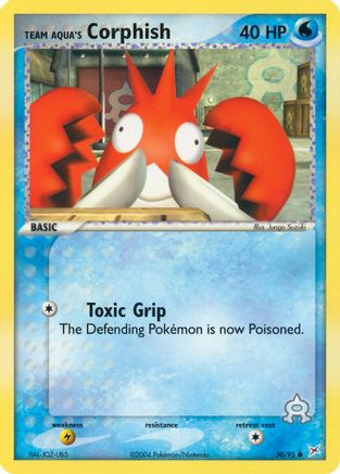 Team Aqua's Corphish (50/95) [Team Magma vs Team Aqua] - Common