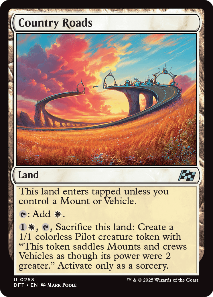 Country Roads (DFT-253) [Aetherdrift] Foil