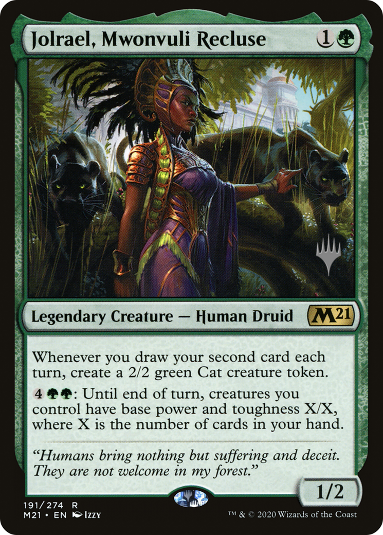 Jolrael, Mwonvuli Recluse (PPM21-191) [Promo Pack: Core Set 2021 Promos] Foil