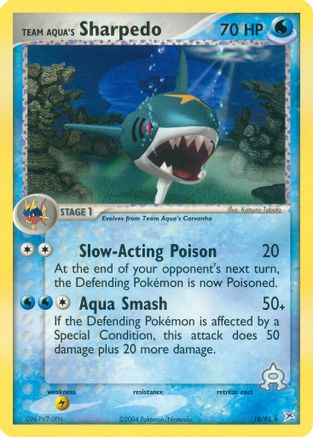 Team Aqua's Sharpedo (18/95) [Team Magma vs Team Aqua] - Rare
