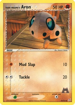 Team Magma's Aron (058/95) [Team Magma vs Team Aqua] - Common