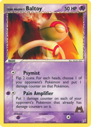 Team Magma's Baltoy (32/95) [Team Magma vs Team Aqua] - Uncommon