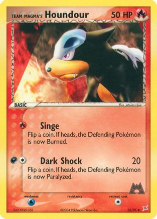 Team Magma's Houndour (35/95) [Team Magma vs Team Aqua] - Uncommon