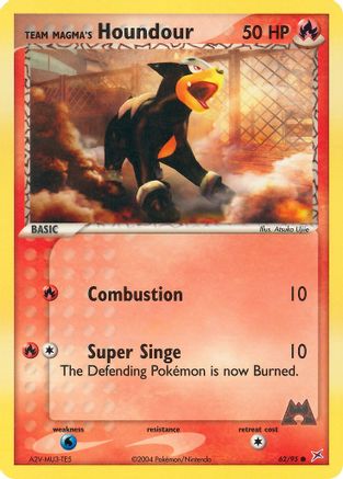 Team Magma's Houndour (062/95) [Team Magma vs Team Aqua] - Common